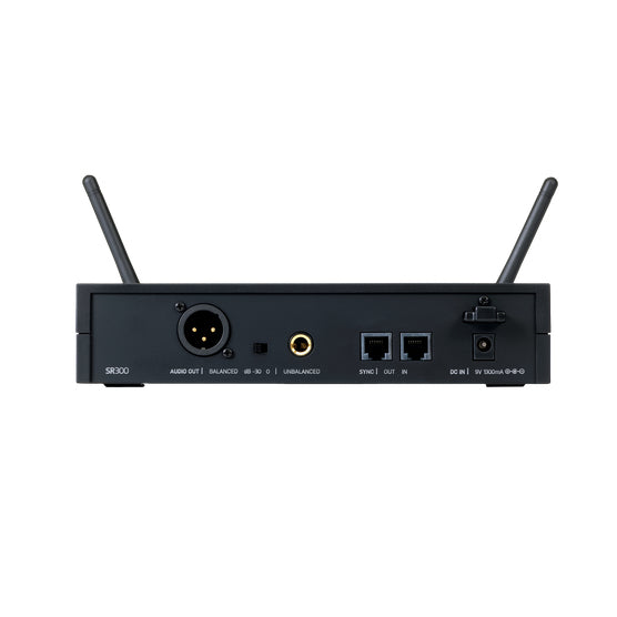 AKG DMS300 Instrumental Set Funksystem – 6,3 mm Klinke, XLR, Kabellos (2,4 GHz), 20–20'000 Hz
