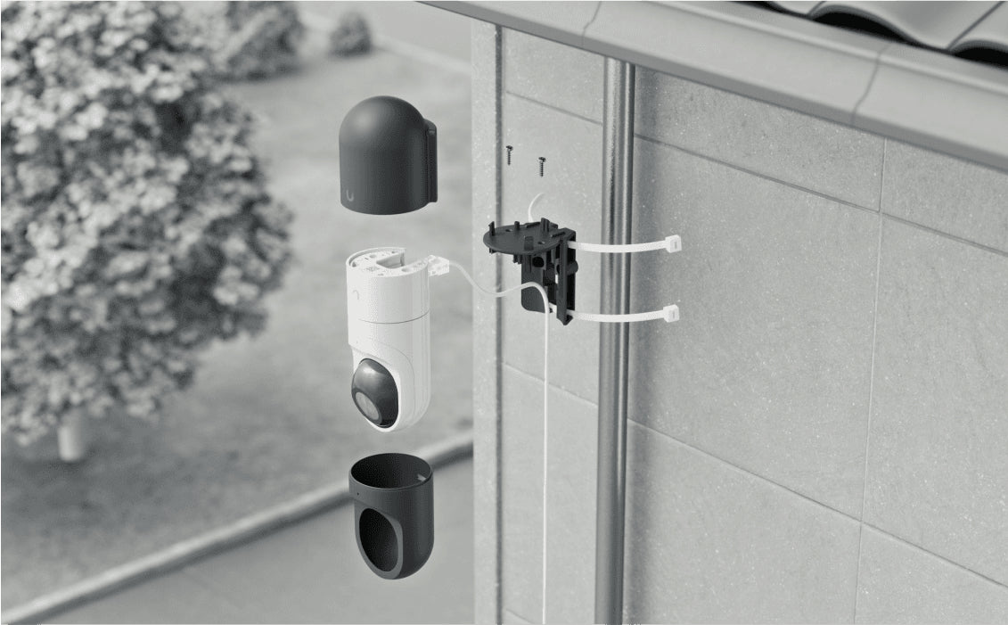 Ubiquiti Flex Professional Mount Wandhalterung – für G3, G5 Flex – IPX4 – Schwarz