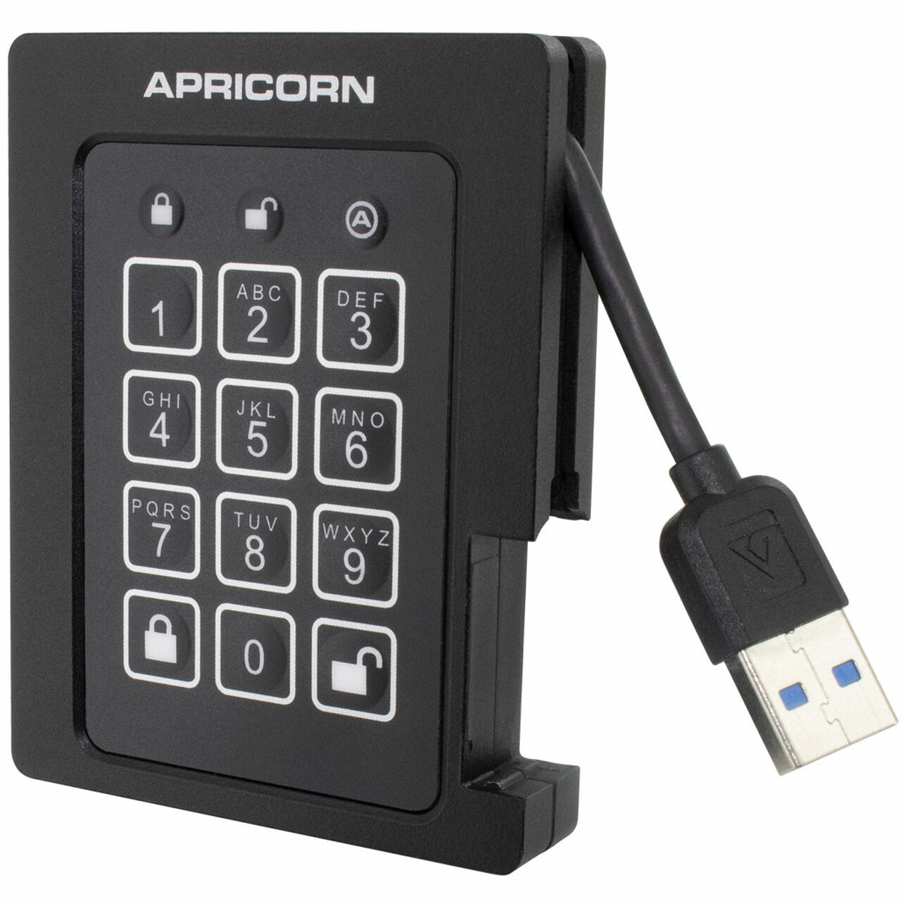 Apricorn Aegis Padlock SSD FIPS – für Windows, Mac, Linux