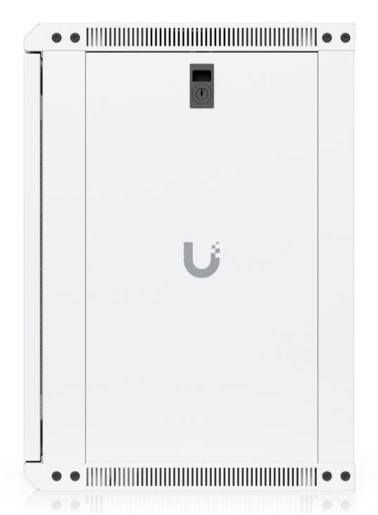 Ubiquiti UACC-Rack-12U-Wand-450-P – 19" Wandverteiler 12U, abschliessbar, 550 × 450 × 635 mm, weiss, Stahl