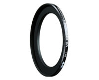 B+W 69465 Step-Up-Ring 40,5→58 mm – für Objektive mit 40,5 mm Filtergewinde – Schwarz