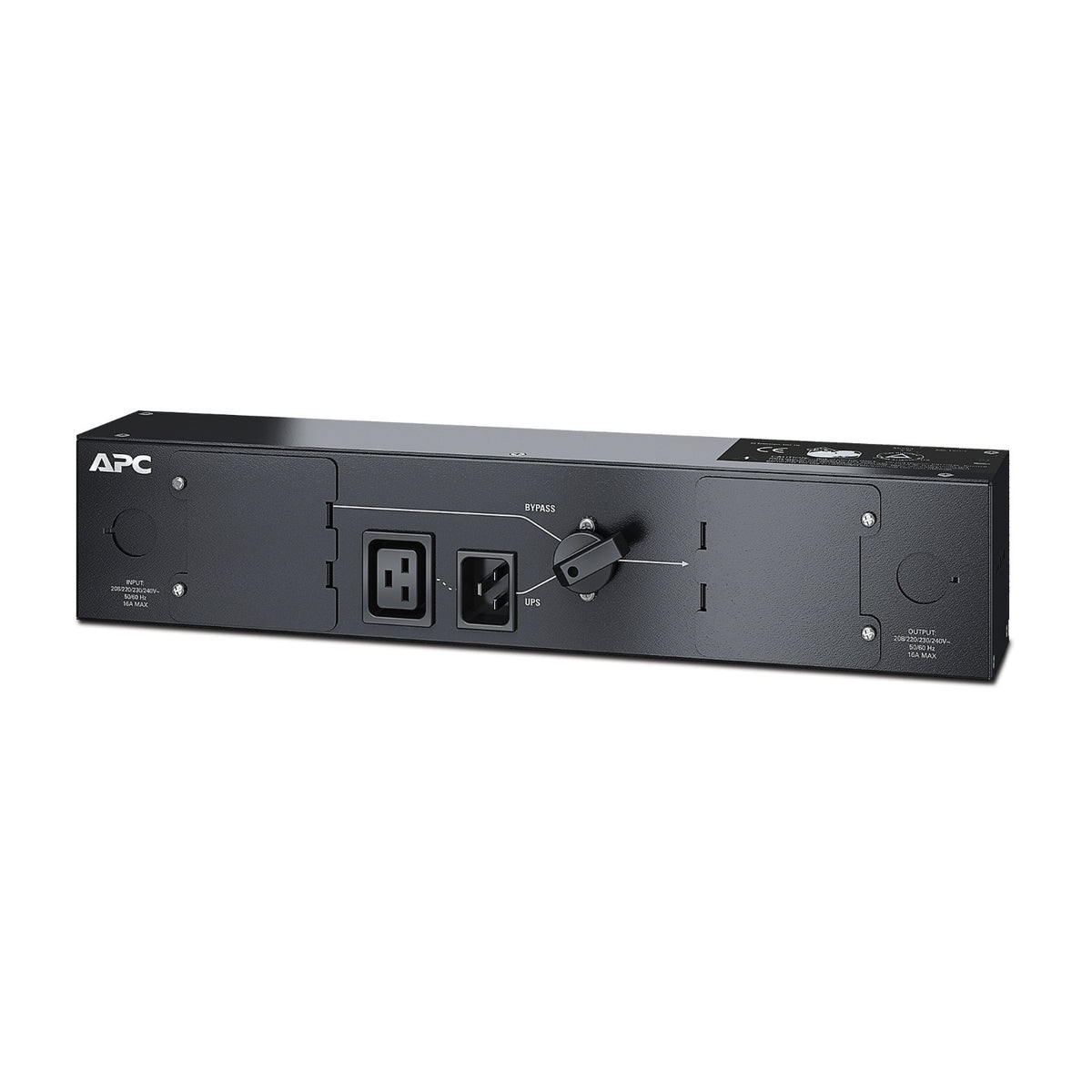 APC Service-Bypass-Panel – 230 V, 16 A, festverdrahtet
