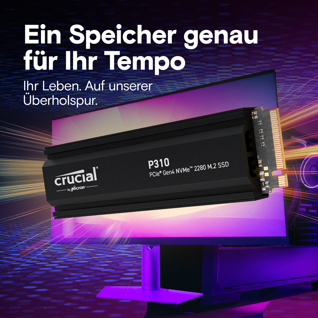 Crucial P310 CT1000P310SSD5 – M.2 2280 NVMe PCIe 4.0