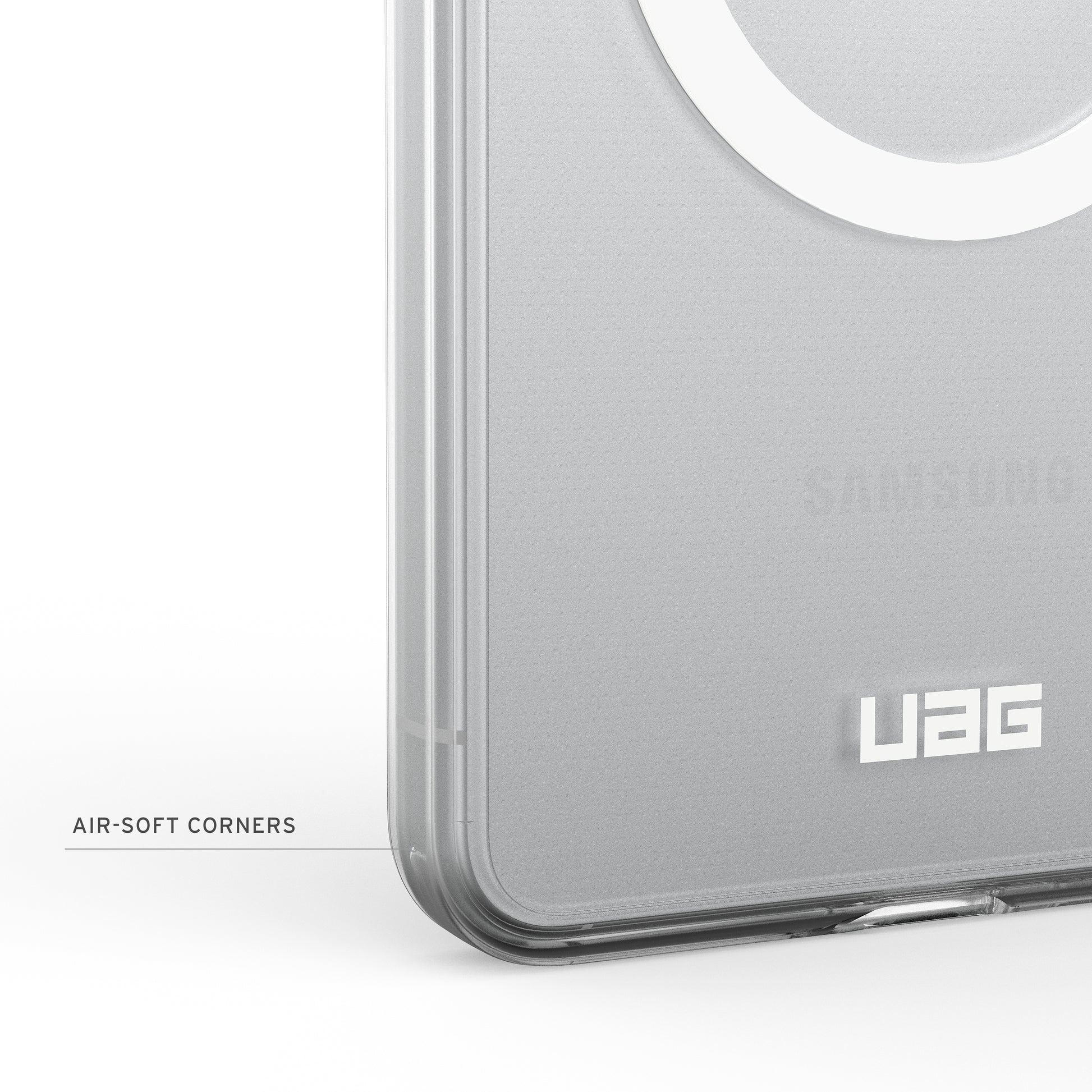 Urban Armor Gear UAG Scout Backcover – für Samsung Galaxy S26 Ultra, MagSafe, mit Ständer, PC, Transparent/Weiss