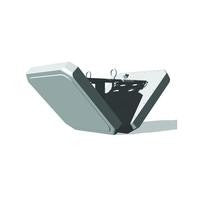 Zebra Wandhalterung SR5200-SR01000SSEU – Grau