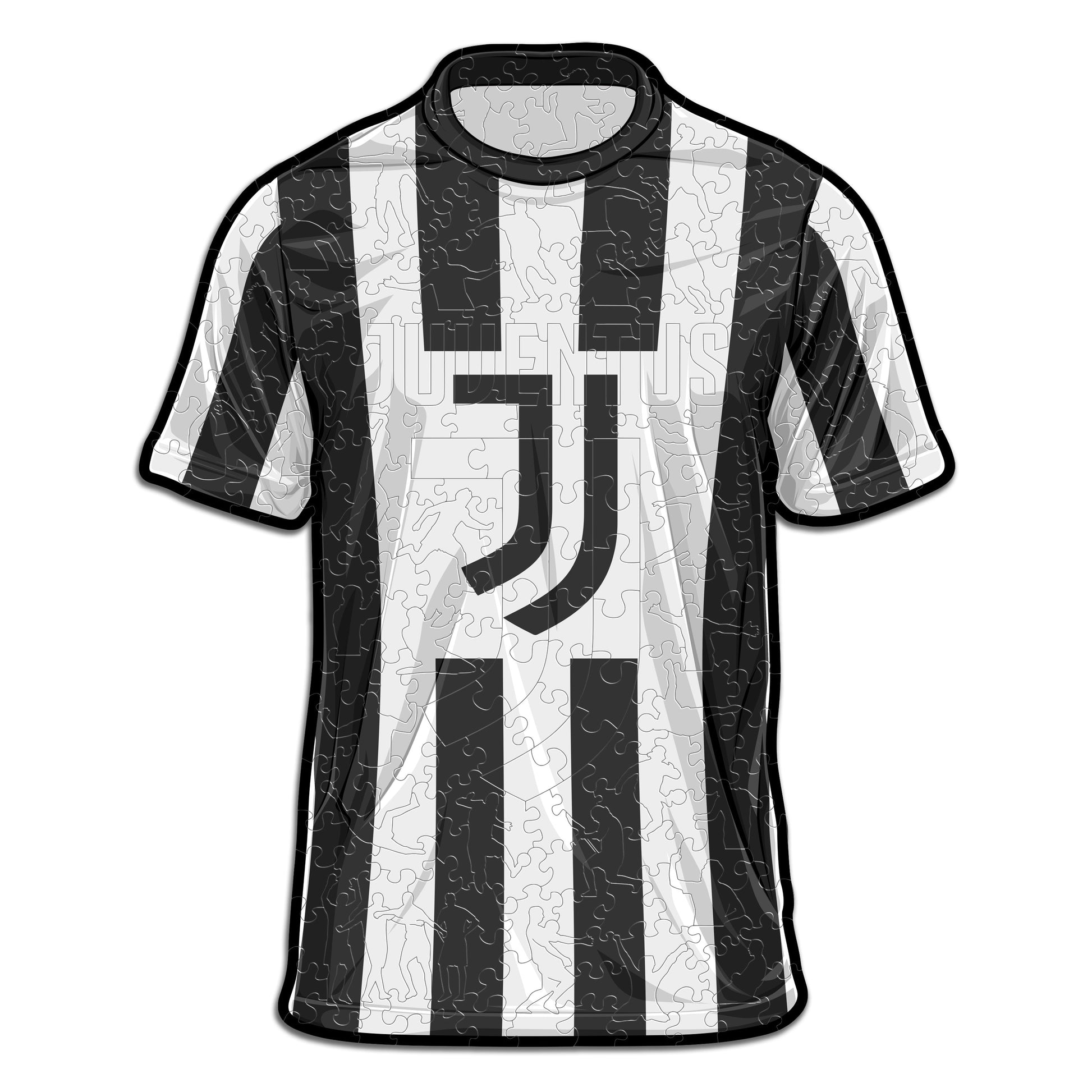Iconic Puzzles Juventus FC – Trikot – Logikspiel, ab 10 Jahren