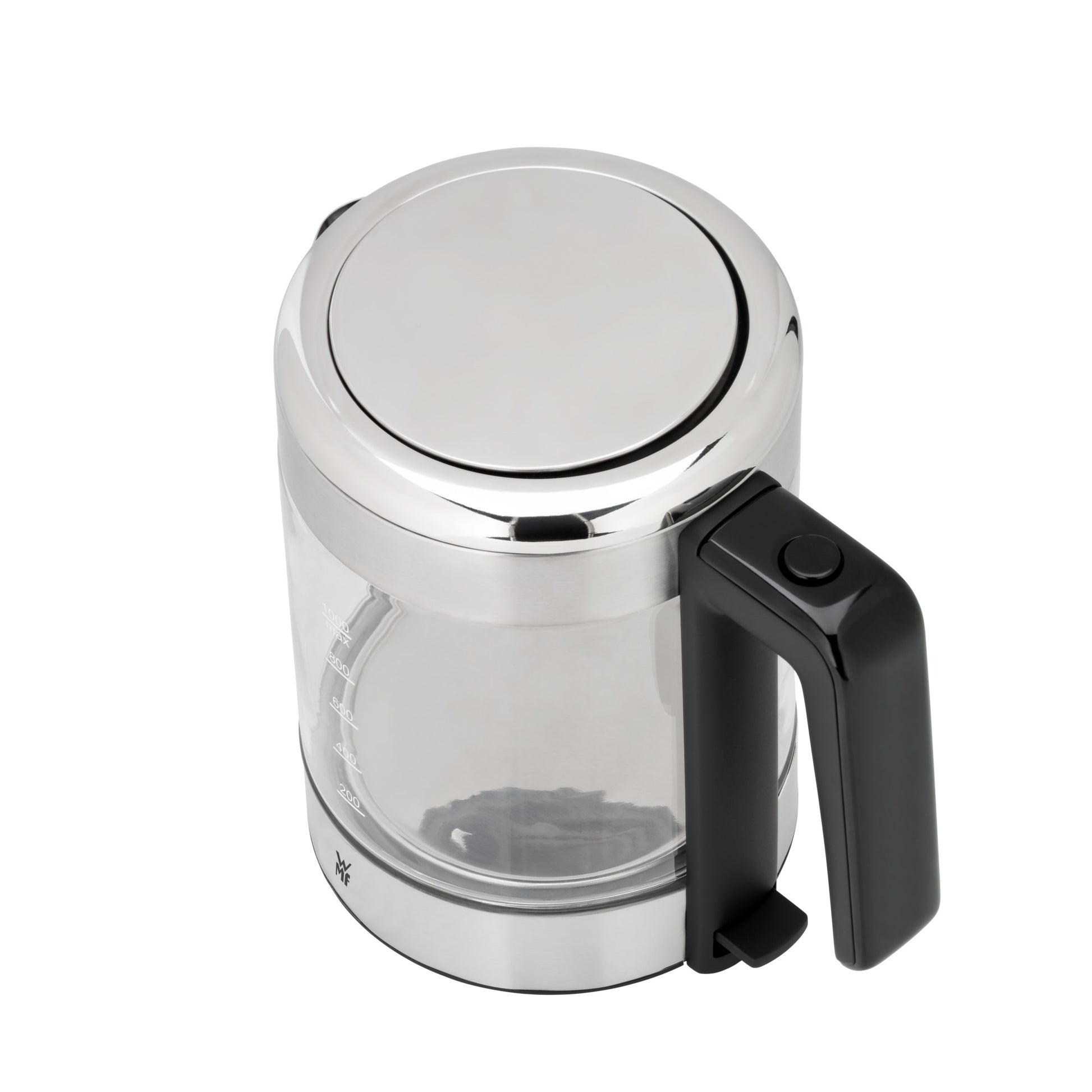 WMF KITCHENminis 0413190011 – Wasserkocher 1,0 l, 1900 W, Glas, Transparent