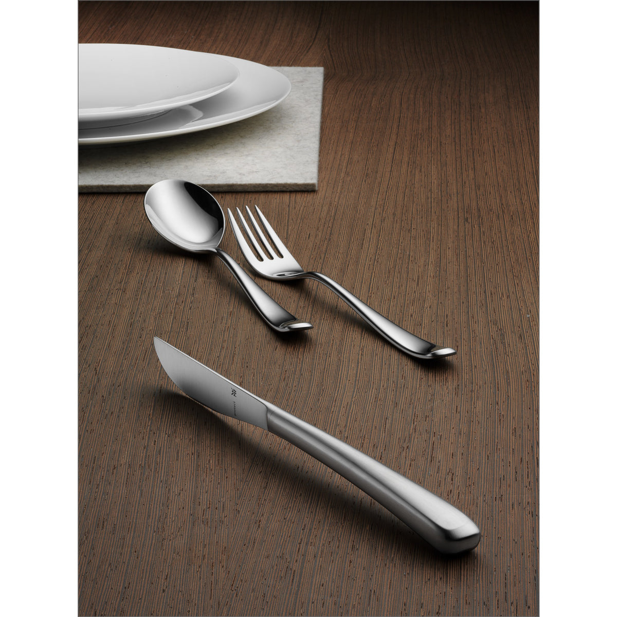 WMF Vision Besteck-Set – 66-teilig, Edelstahl, spülmaschinenfest