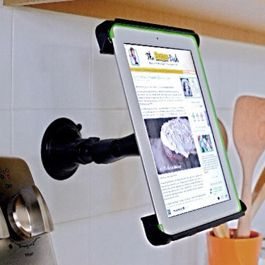 RAM Mounts Tablet-Tischhalterung für Apple iPad (1.–4. Gen.), iPad Pro 11" – Saugnapf – Schwarz