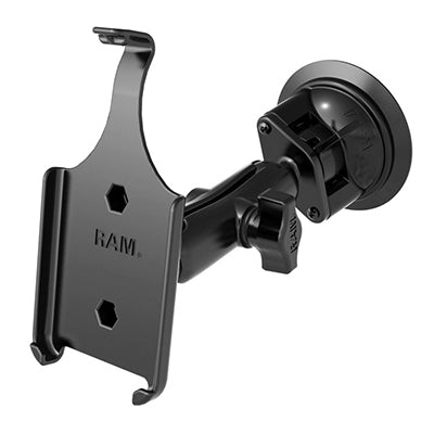 RAM Mounts Auto-Halterung, Saugnapf – für iPhone 6 Plus, iPhone 7 Plus, iPhone Xs Max – Schwarz, Aluminium