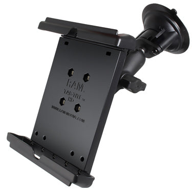RAM Mounts RAM-B-166-TAB12U Tablet-Halterung (Saugnapf) – für 7" Tablets – Schwarz