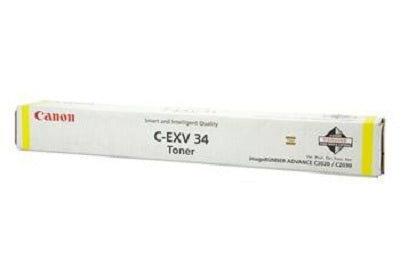 Canon Toner C-EXV34Y – Gelb, 19000 Seiten – für Canon iR C2020/iR C2030
