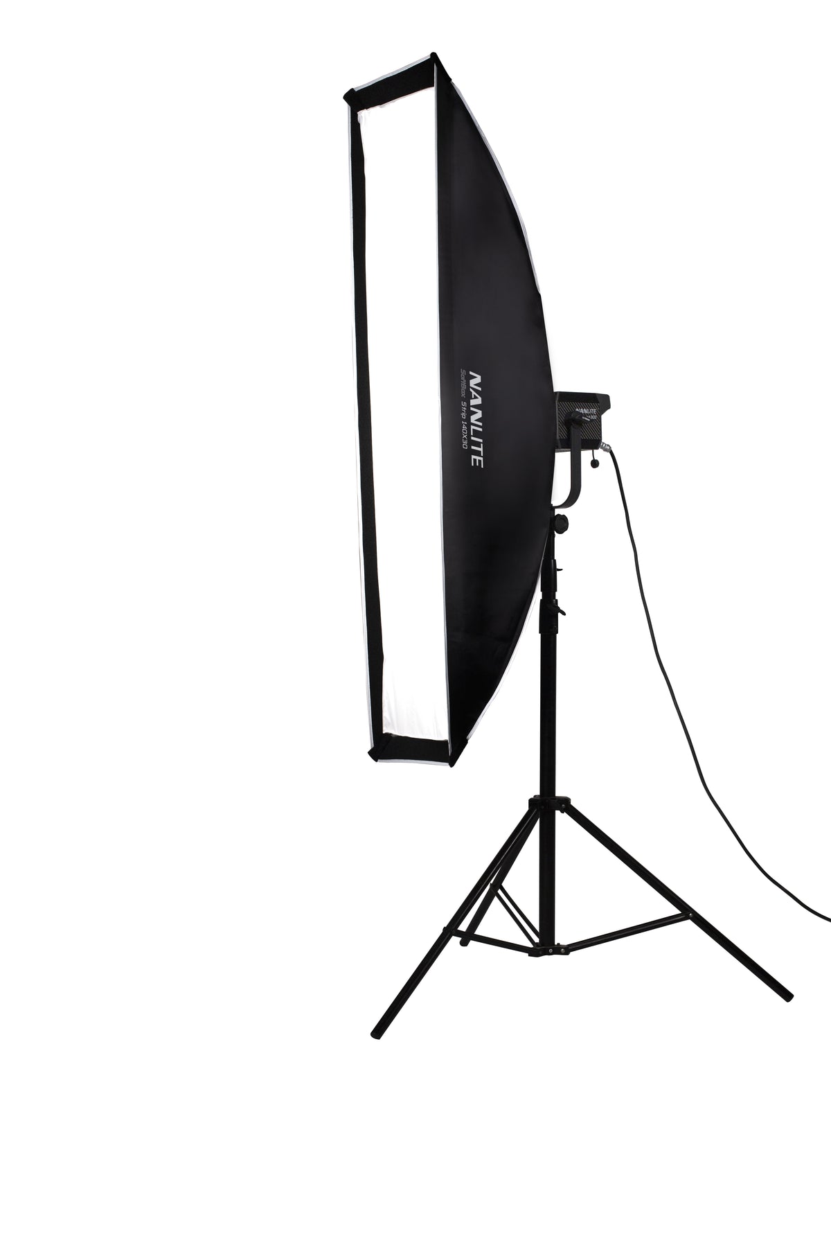 Nanlite SB-ST-140X30 Softbox Striplight – 140 × 30 cm – für FS Series, Forza Series – Schwarz