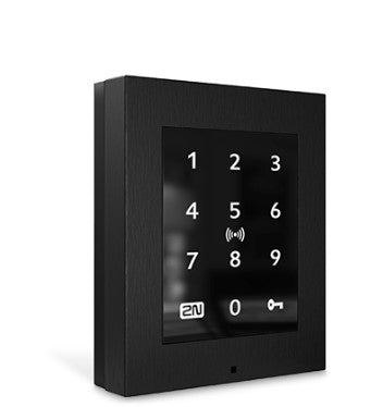 2N Zutrittsleser Access Unit 2.0 Touch – 108×45×131 mm, schwarz