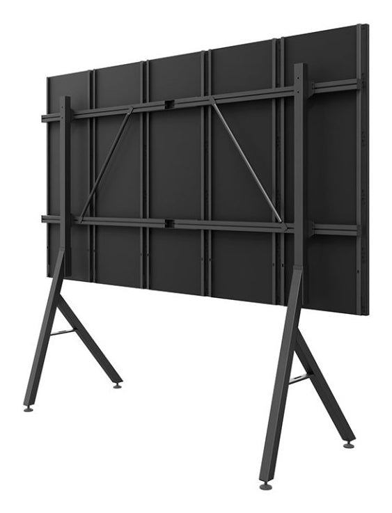 Hagor HP LED AVX1320 – Monitorhalterung, 1 Monitor, Standfuss, bis 135", schwarz