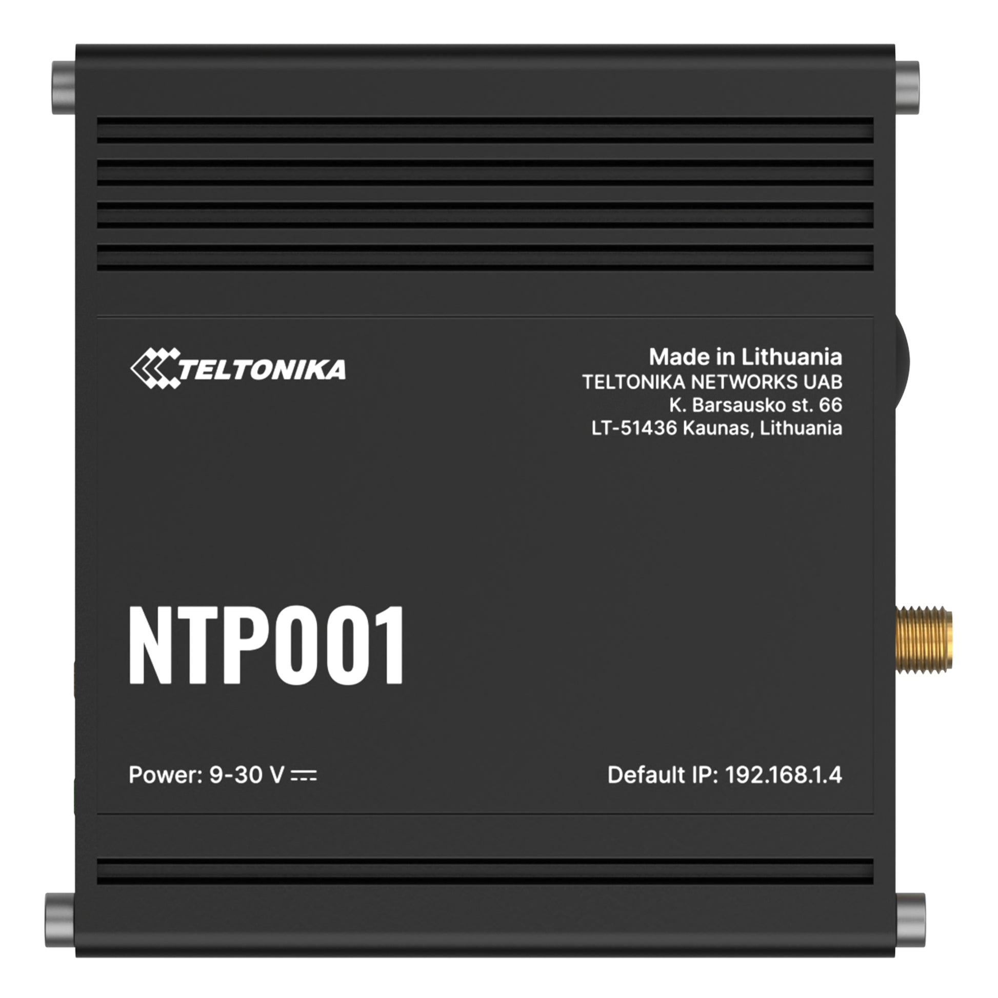 Teltonika Networks NTP001 – NTP-Server – 1×RJ45, Wandmontage