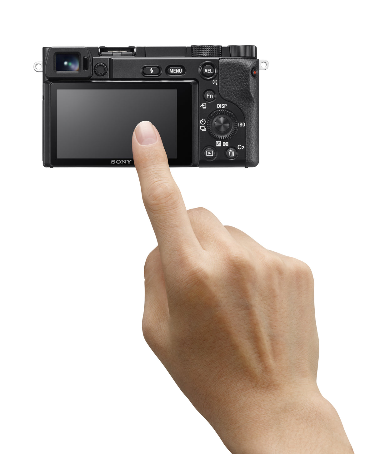 Sony Alpha 6100 – Systemkamera Kit 16–50mm, 24,2 MP APS-C, 4K 30 fps, schwarz