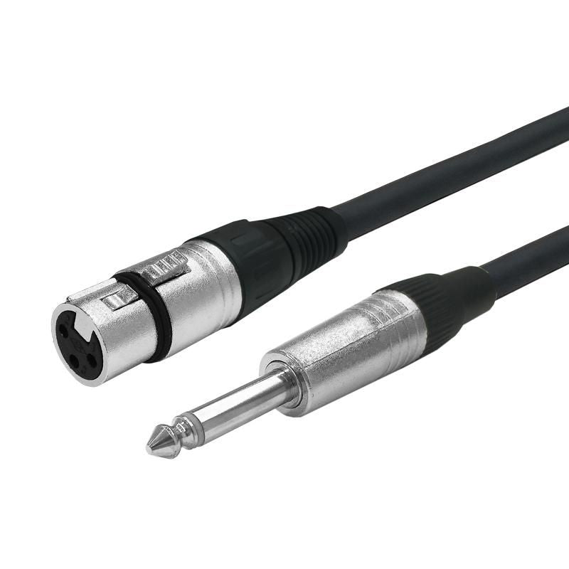 Vivolink XLR-auf-Klinke-Kabel – XLR (3-pol) Buchse zu 6,3 mm Klinke Stecker – 6 m