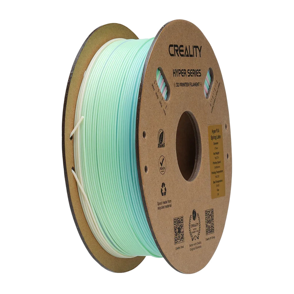 Creality 3D-Drucker-Filament Hyper PLA 1,75 mm Regenbogen, 1 kg – für Creality