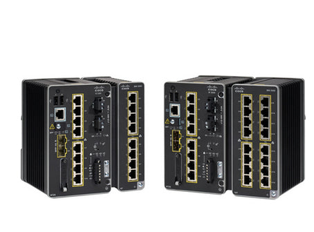 Cisco Catalyst IE3300 – Managed L2 Switch – 8× 10G, DIN-Schiene