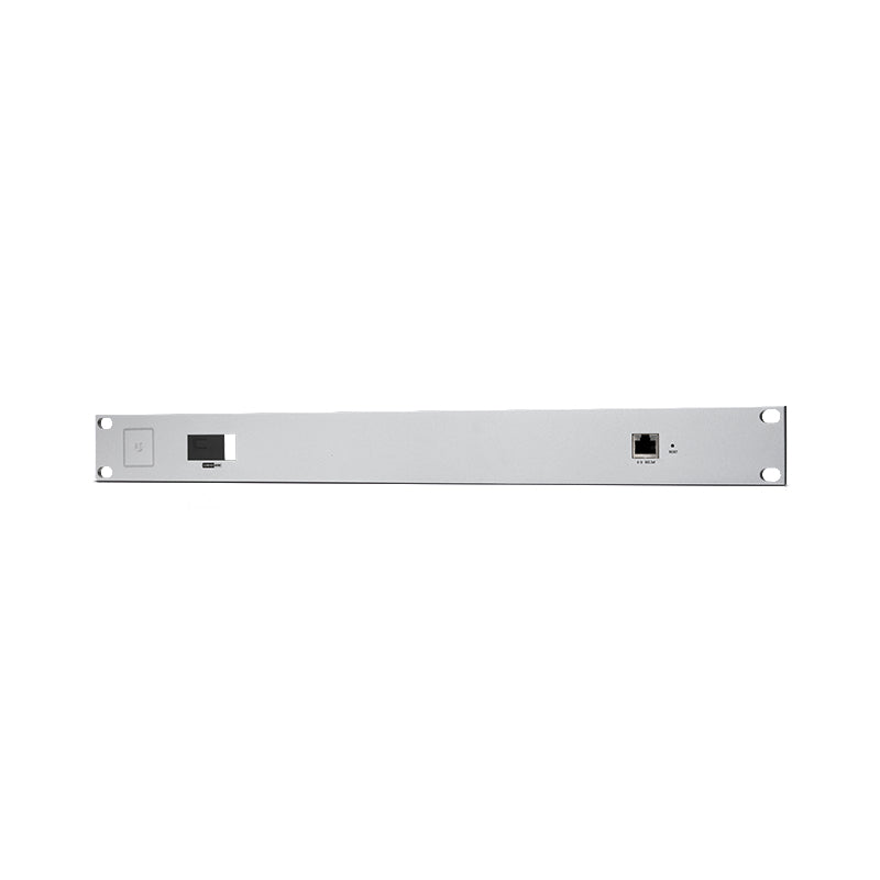 Ubiquiti CKG2-RM – Frontabdeckung, für CloudKey G2/CloudKey G2 Plus, 19" (48,3 cm), Schwarz/Silber, 1× RJ‑45