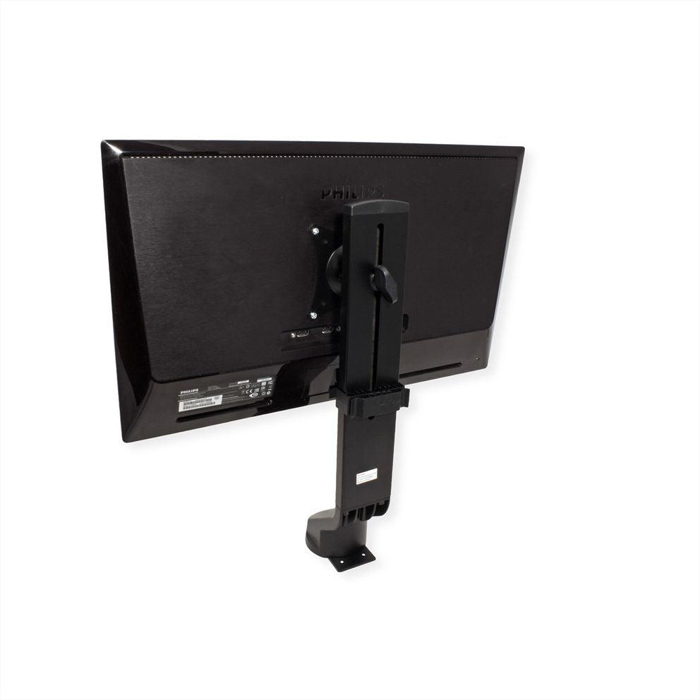 VALUE Monitorarm Tischhalterung – 17–32" – VESA 75×75/100×100 mm – bis 8 kg/Monitor – höhenverstellbar, Kabel