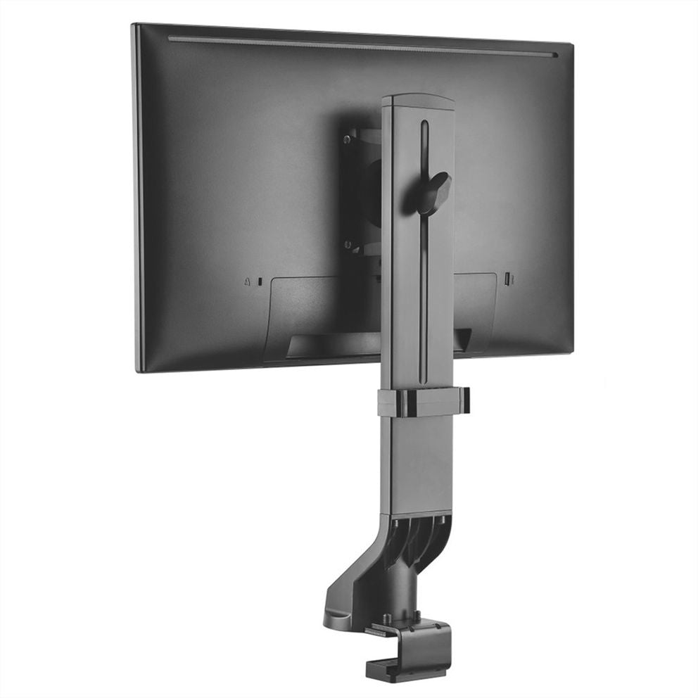 VALUE Monitorarm Tischhalterung – 17–32" – VESA 75×75/100×100 mm – bis 8 kg/Monitor – höhenverstellbar, Kabel