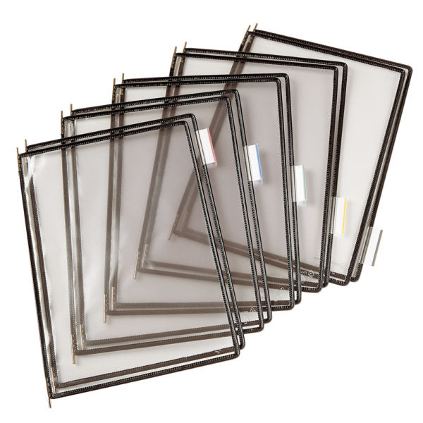 Tarifold Dokumentenhalter, für A4, Polyvinylchlorid (PVC), schwarz, 230 × 343 mm