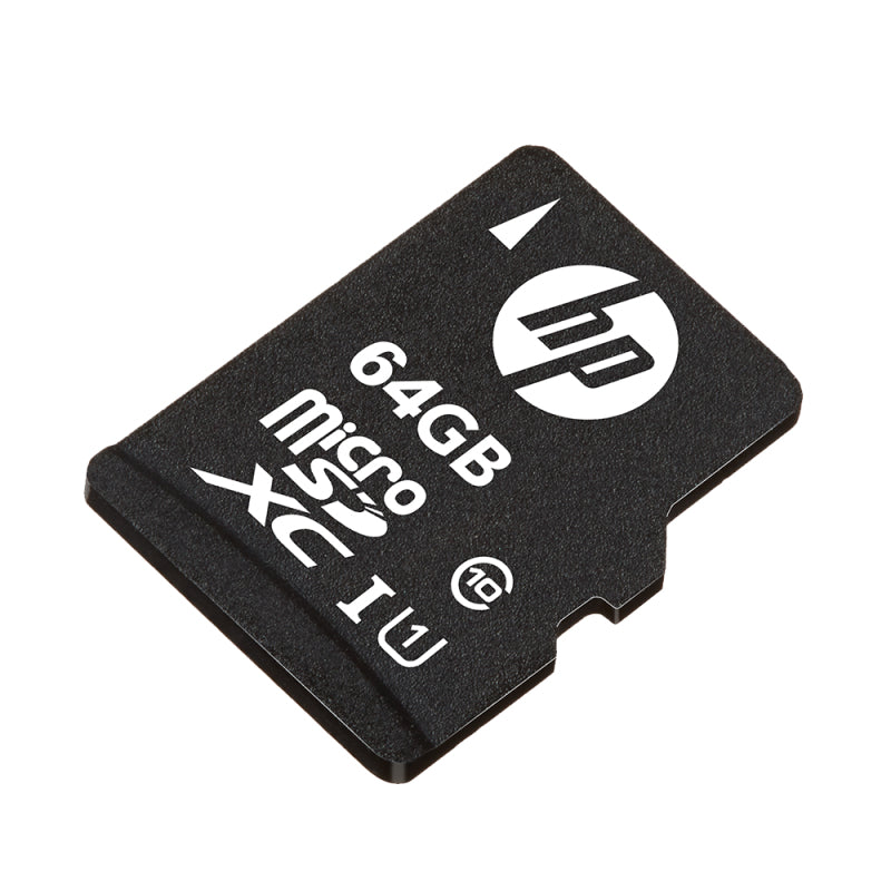 HP MicroSDXC-Karte – 64 GB, Klasse 10 UHS-I, Schwarz