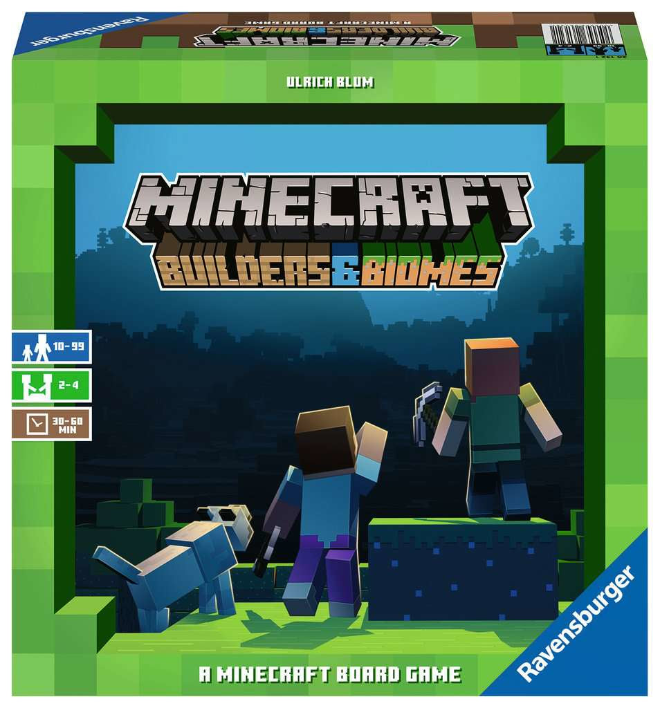 Ravensburger Minecraft – Strategiespiel, 2–4 Spieler, ab 10 Jahren, 30 Min., DE