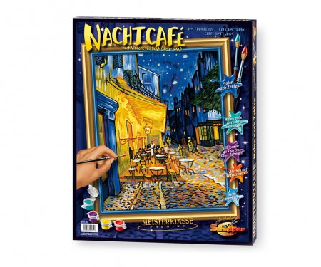 Schipper Malen-nach-Zahlen-Set Nachtcafé – 40 × 50 cm – 1-teilig – ab 8 Jahren