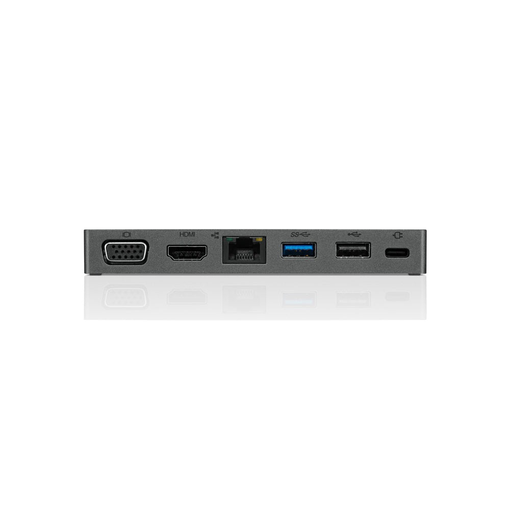 Lenovo 4X90S92381 Dockingstation – USB-C, 1× HDMI, 1× VGA, 2× USB-A, GbE