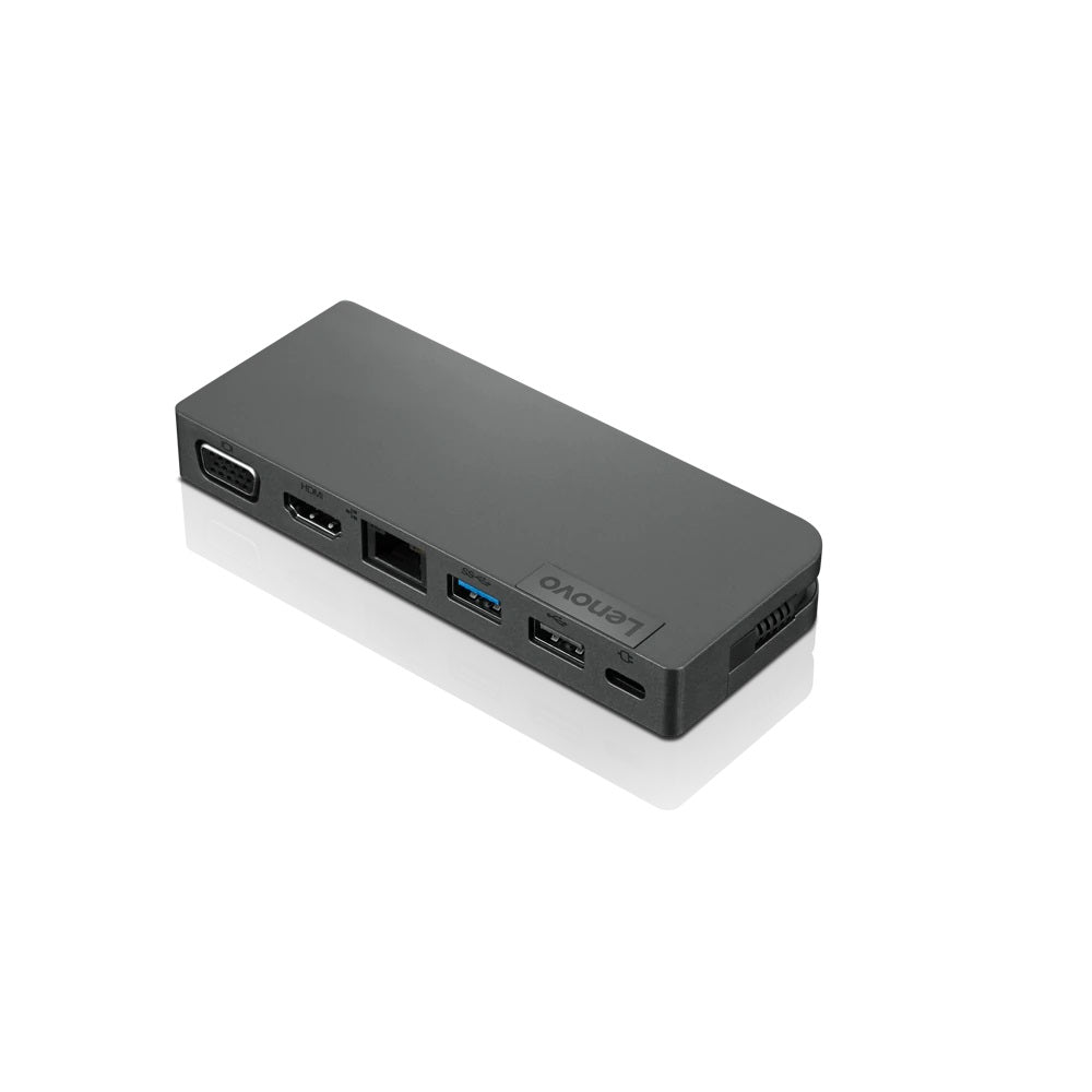 Lenovo 4X90S92381 Dockingstation – USB-C, 1× HDMI, 1× VGA, 2× USB-A, GbE