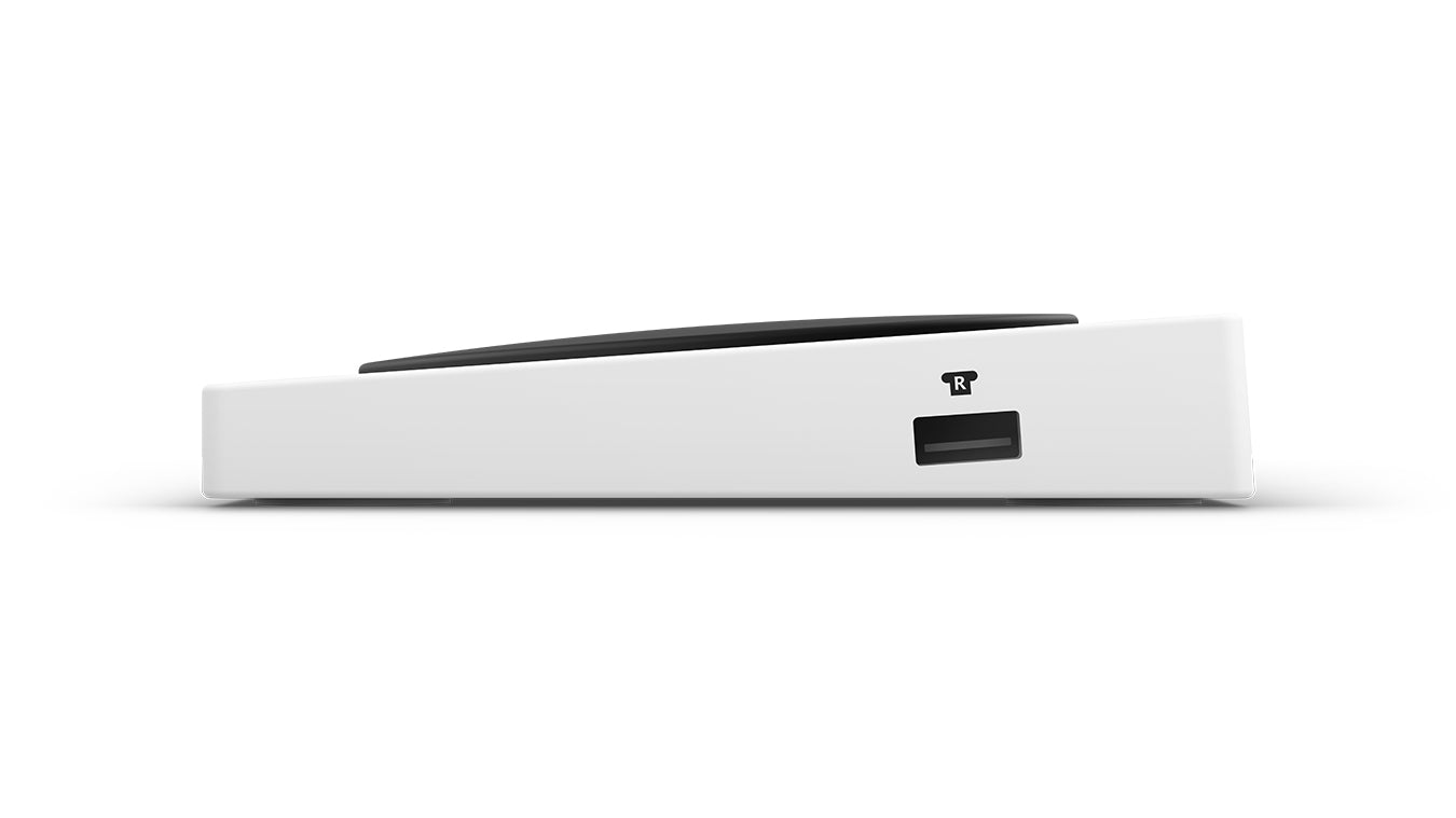 Microsoft JMU-00003 – Gamepad – USB (kabelgebunden, USB-A), 3,5 mm Kopfhörerausgang, für Xbox & Windows, Weiss