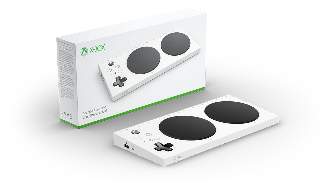 Microsoft JMU-00003 – Gamepad – USB (kabelgebunden, USB-A), 3,5 mm Kopfhörerausgang, für Xbox & Windows, Weiss