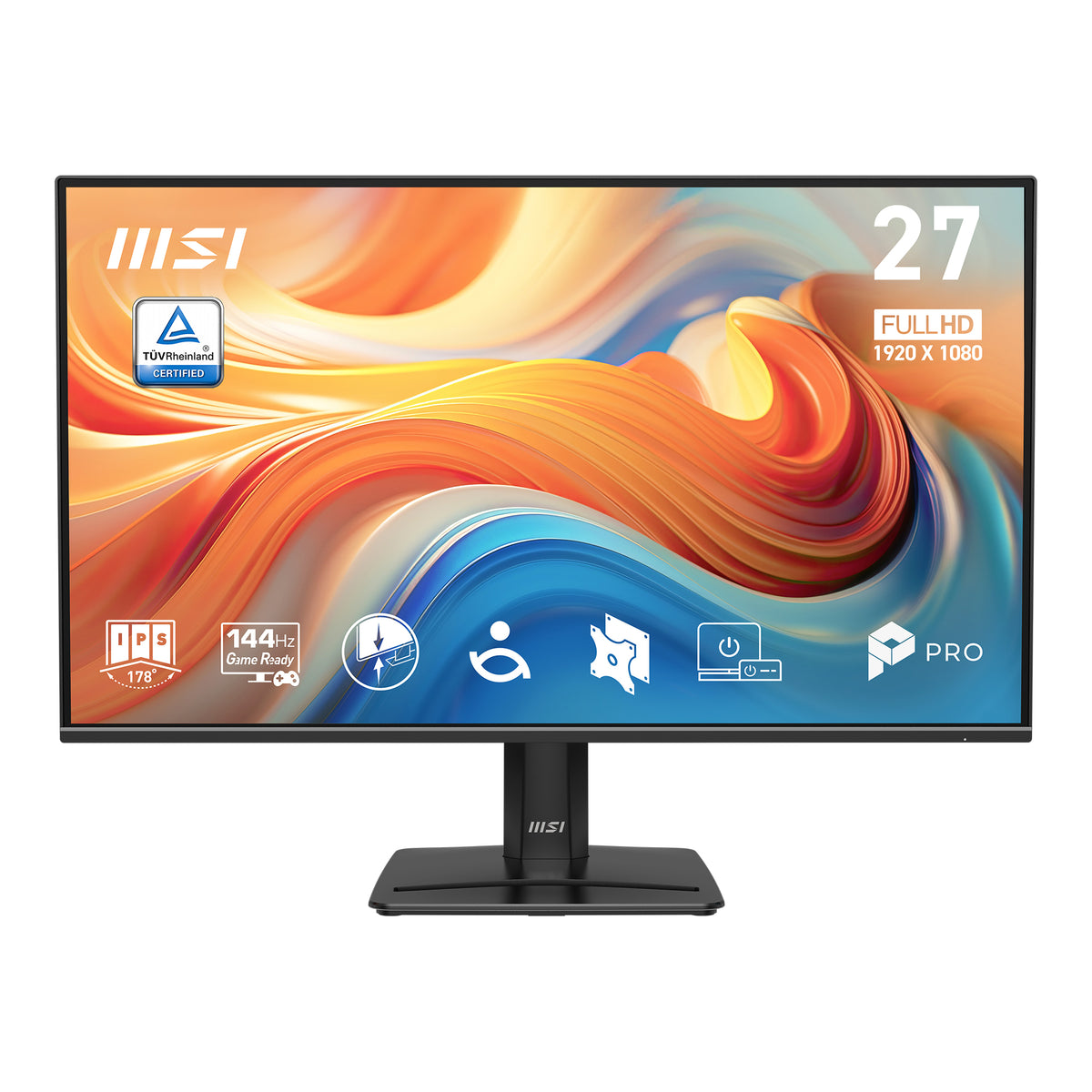 MSI PRO MP271 E14A – 27", 1920 × 1080 (Full HD), IPS, 144 Hz