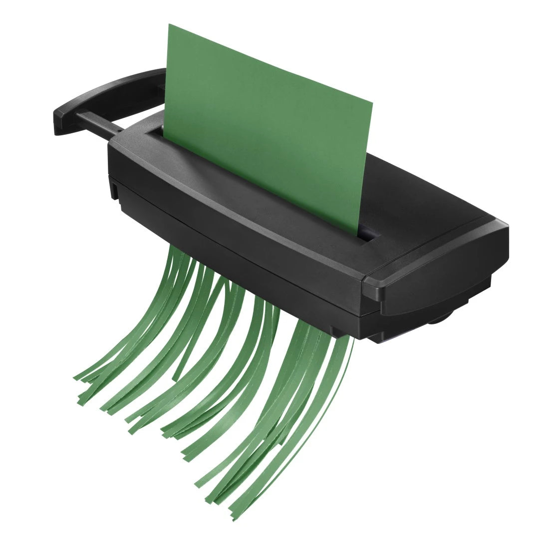 Hama Classic S60 Aktenvernichter – Streifenschnitt, P-2, 6 mm, 6 Blatt, 9 l, Kreditkarten