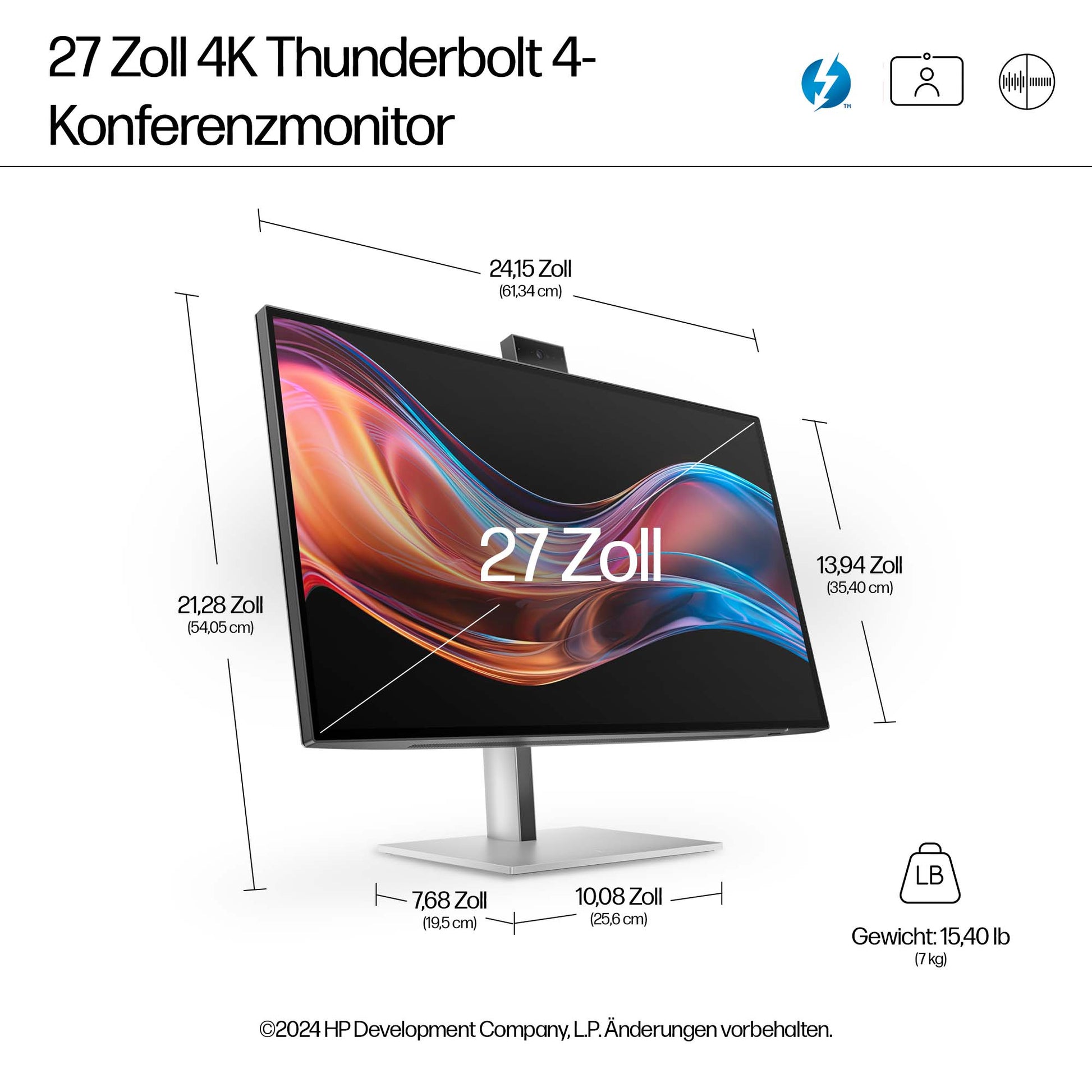 HP S7 PRO 727PM – Monitor