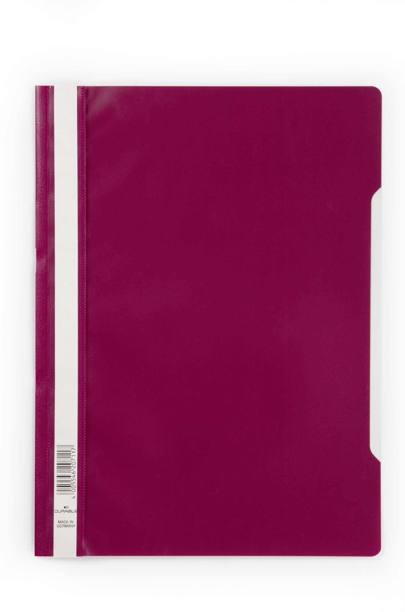 Durable Schnellhefter – A4, PP, rosa, Etikettenhalter, 50 Stk.