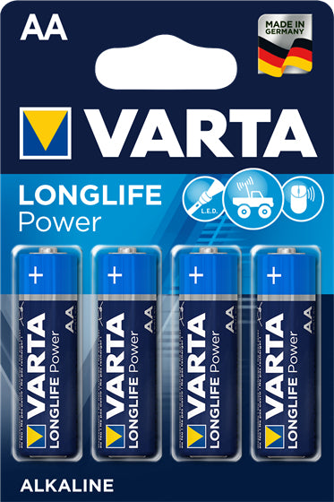 Varta Longlife Power Akku 1,5 V Alkali – für Geräte