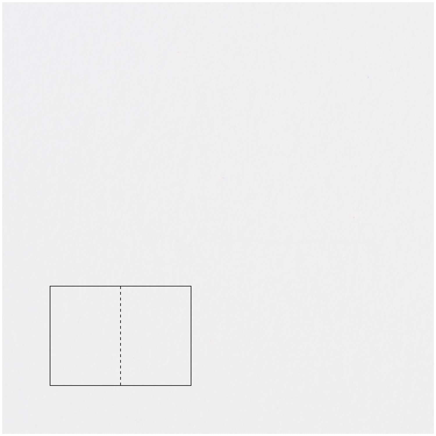 Rico Design Grusskarte – 125 × 176 mm, Papier, 50er Pack
