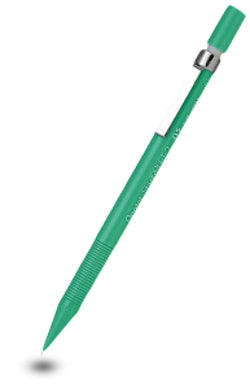 Pentel Sharplet-2 Druckbleistift – 0,5 mm, Grün, mit Radierer