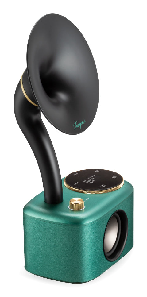 Sangean CP-100D – DAB+/UKW-Tischradio, Bluetooth – Schwarz/Blau