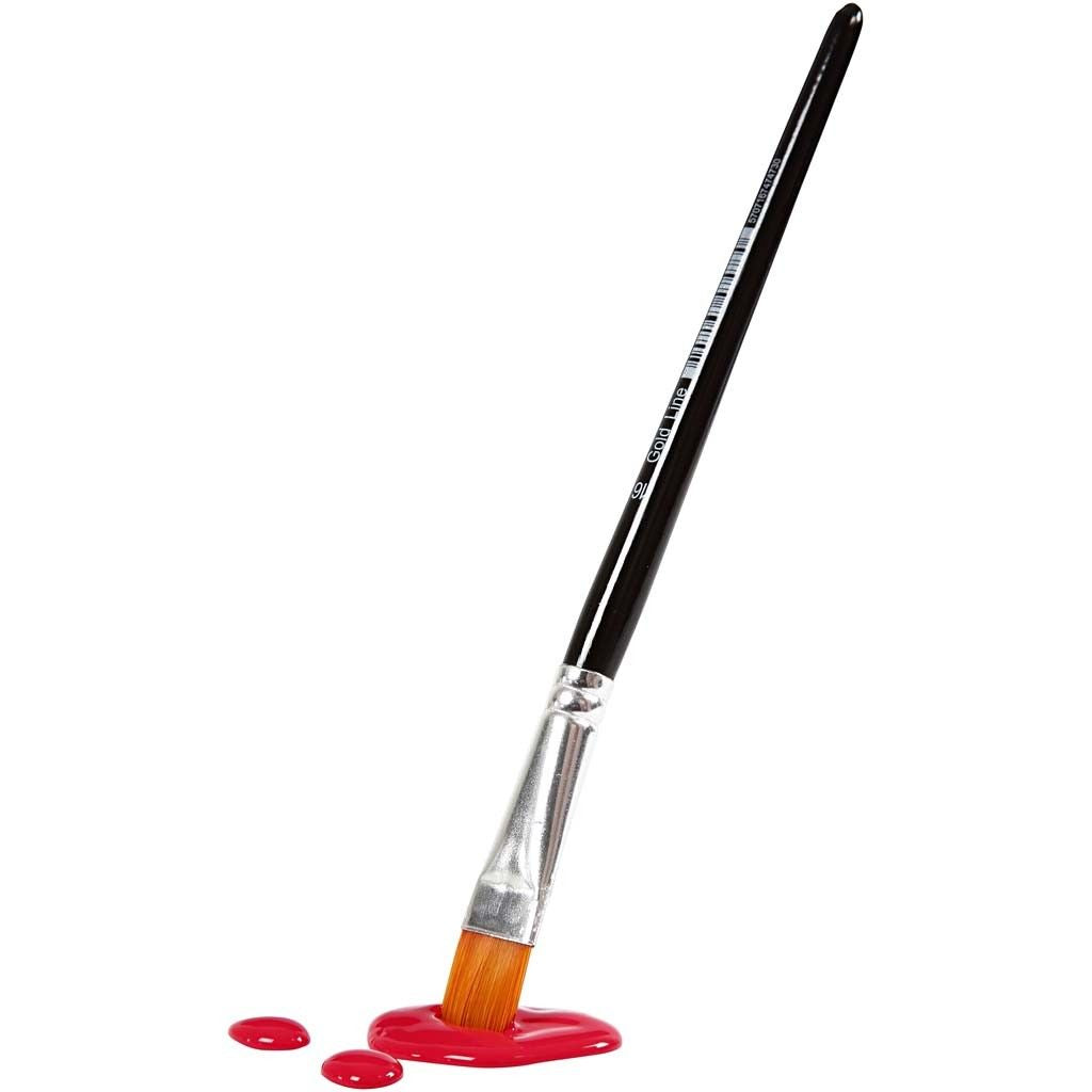 Creativ Company Acrylfarbe – glänzend – 15 Farben, 15×500 ml (7,5 l) – für Papier, Holz