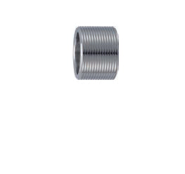 NEOPERL Gewinderohr M22 – Ø 15 × 15,5 mm, Messing vernickelt, 5 Stk., für Armatur
