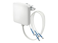 QuWireless QuSector 9HV-65-4 – Richtantenne, 2,4–2,5 GHz, 4,9–6 GHz, 9 dBi, RP-SMA, IP67, Weiss