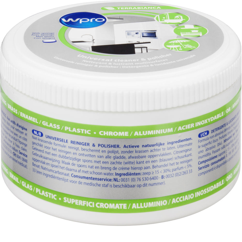 Whirlpool WPro – Badreiniger Putzstein Zitrone für Bad – 250 g