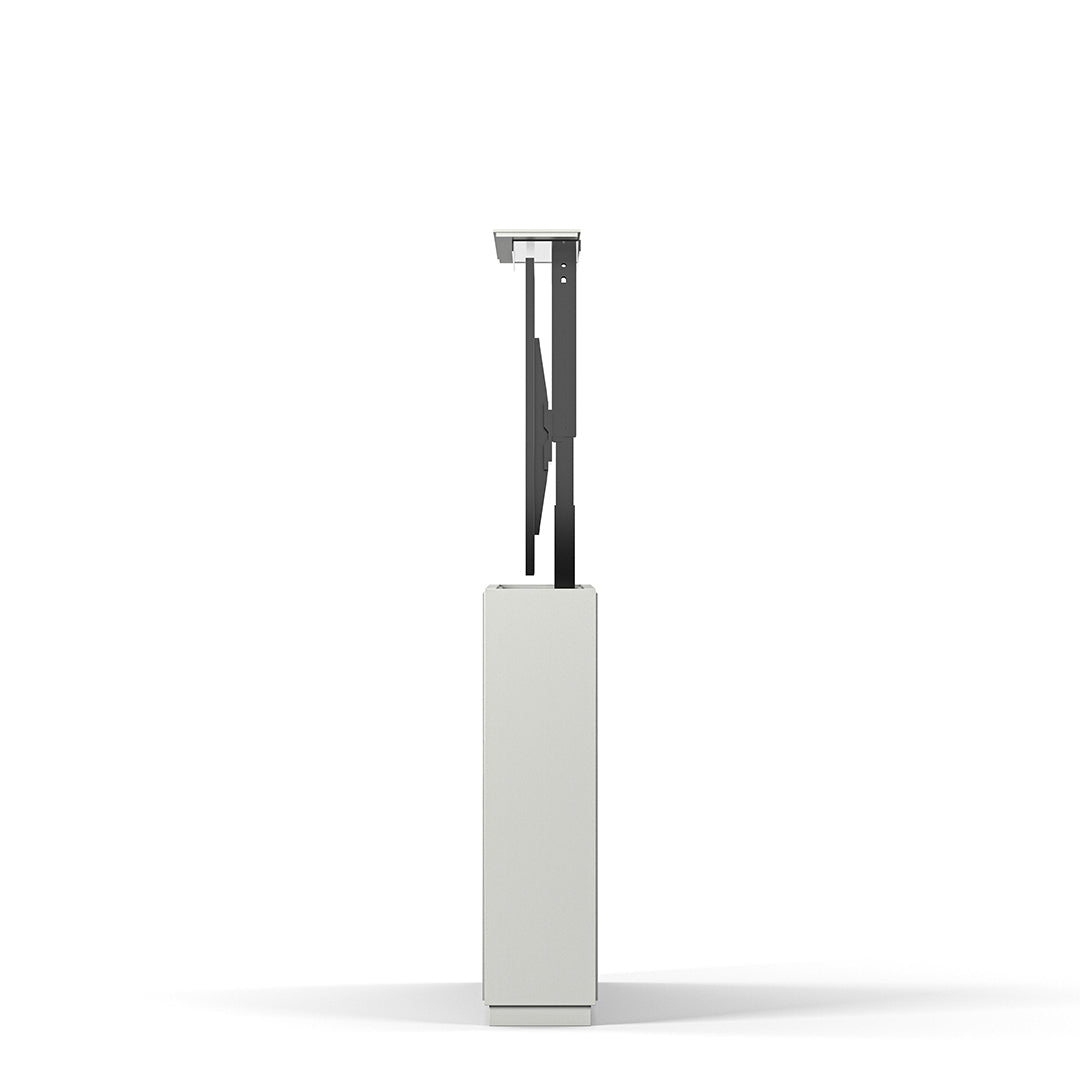 Multibrackets Displayständer, motorisiert, bis 55", bis 50 kg, weiss