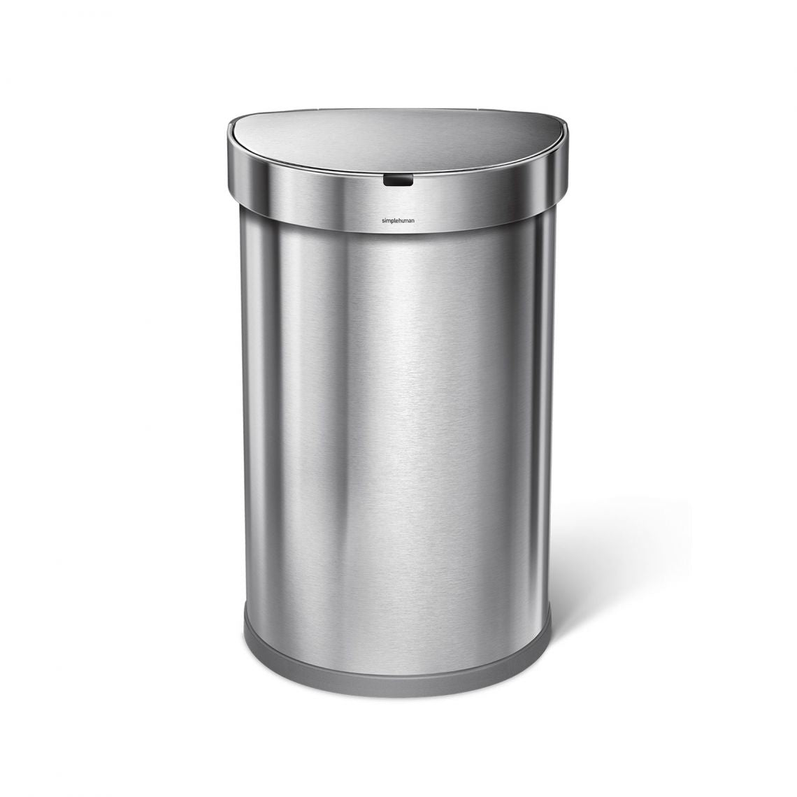 Simplehuman – Abfallcontainer – 45 l – Edelstahl, Silber – B × H × T 391 × 641 × 326 mm