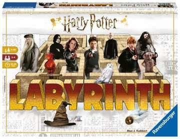 Ravensburger Harry Potter Labyrinth – Kartenspiel, 2–4 Spieler, ab 7 Jahren, 20–30 Min., mehrsprachig